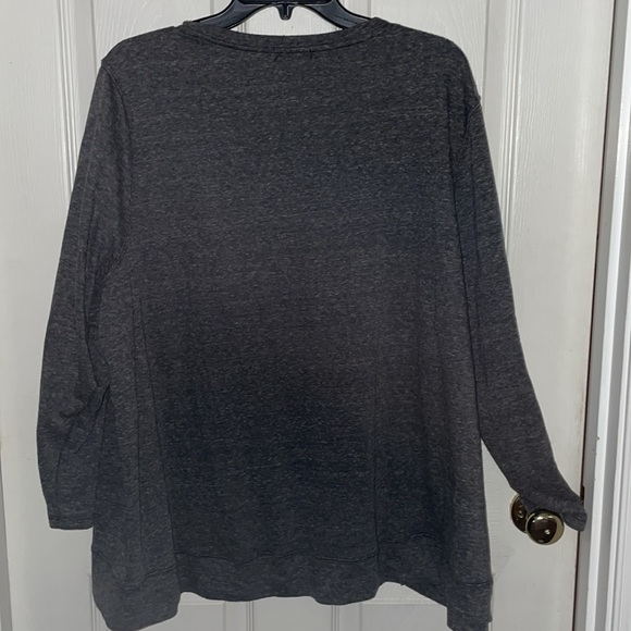 Style & Co Snowflake Sparkle Sweatshirt! - Picture 5 of 5